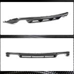 Audi A3 8V.5 Base Sedan Facelift 2017-2020 Rear Bumper Diffuser Carbon Fiber (Non-Sline Non-S3)