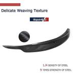 Carbon Fiber Rear Spoiler for Infiniti G37 Q60 Coupe 2009-2015 Trunk