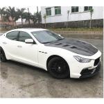 Maserati Ghibli 2014-2020 Engine Bonnet Hood Cover Carbon Fiber