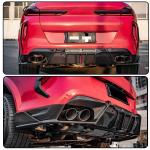 Real Carbon Fiber Rear Bumper Diffuser Compatible with BMW X6M F96 Sport Utility 4-Door 2019-2025 Lower Bumper Lip Diffuser Body Kit Factory Outlet