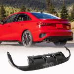 2022–2023 Audi A3 8Y S Line / S3 8Y Sedan Multi-Fin Carbon Fiber Rear Diffuser