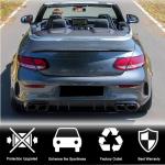 Mercedes Benz (W205) A205 Convertible 2015-2021 Rear Trunk Spoiler Carbon Fiber/FRP
