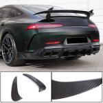 Mercedes Benz AMG GT63 S X290 2019-2022 Rear Bumper Splitters Dry Carbon Fiber