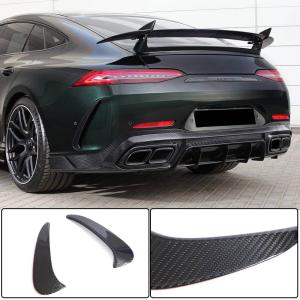 Mercedes Benz AMG GT63 S X290 2019-2022 Rear Bumper Splitters Dry Carbon Fiber