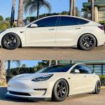 Tesla Model 3 2016-2022 Side Skirts Carbon Fiber
