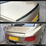 For Bentley Flying Spur W12 2013-2019 Carbon Fiber Rear Trunk Spoiler Boot Wing Lip