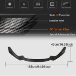 BMW 1 Series F20 F21 M Sport LCI 2016-2019 Front Bumper Lip Carbon Fiber/FRP