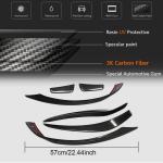 Mercedes Benz W176 A200 A250 Sport A45 AMG Pre-facelift 2013-2015 Front Bumper Vents Carbon Fiber