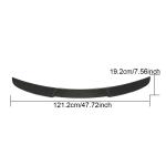 BMW 4 Series G22 G82 M4 Coupe 2021-2025 Rear Trunk Spoiler Carbon Fiber