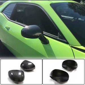 Dodge Challenger 2008-2022 Add-on Mirror Covers Dry Carbon Fiber