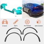 Tesla Model Y Wheel Arch Fender Flares Dry Carbon Fiber