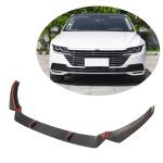 Volkswagen VW Arteon CC Facelift 2019UP Front Bumper Lip Carbon Fiber
