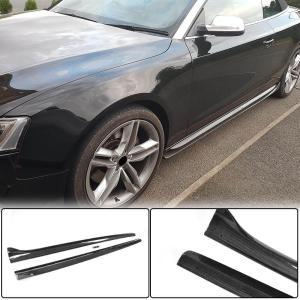 Audi A5 Sline S5 B8 B8.5 2-Door 2008-2016 Side Skirts Carbon Fiber