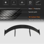 Mazda 3 / Axela Hatchback Low-Profile Rear Roof Spoiler Carbon Fiber/FRP 2014–2019