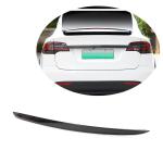 Tesla Model X 2016-2020 Rear Trunk Tail Covers Carbon Fiber