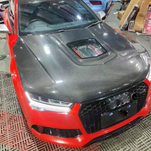 2016 Audi S7 C7.5 Vented Carbon Fiber Hood