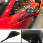 Ferrari 458 Italia Spider 2011-2016 Mirror Covers Dry Carbon Fiber