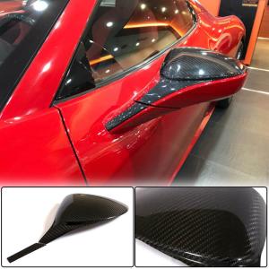 Ferrari 458 Italia Spider 2011-2016 Mirror Covers Dry Carbon Fiber