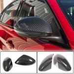 Alfa Romeo Stelvio 2017-2026 Mirror Covers Add-on Style Dry Carbon Fiber