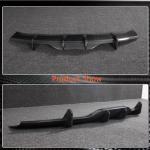 Tesla Model S Plaid 2021-2024 Rear Bumper Diffuser Lip Carbon Fiber