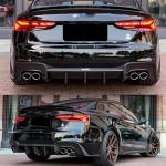 Audi S5 4-Door 2020-2021 Rear Bumper Diffuser Carbon Fiber