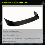 BMW G87 M2 Coupe 2-Door 2022-2024 Rear Trunk Spoiler Carbon Fiber