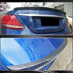 Mercedes Benz E-Class W213 2017-2019 Rear Trunk Spoiler Carbon Fiber