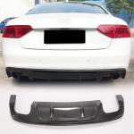 Carbon Fiber Rear Bumper Diffuser for Audi S5 A5 Sline B8.5 Facelift 2012-2016