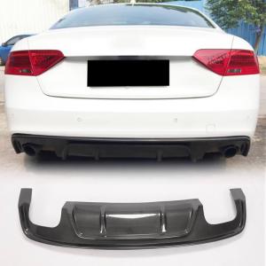 Carbon Fiber Rear Bumper Diffuser for Audi S5 A5 Sline B8.5 Facelift 2012-2016