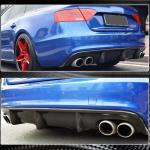 Audi S5 A5 Sline B8.5 Facelift 2012-2016 Rear Bumper Diffuser Carbon Fiber