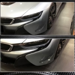 BMW I8 Coupe 2014-2018 Front Bumper Splitters Dry Carbon Fiber