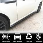 For Subaru BRZ Toyota GT86 FT86 Scion FR-S Carbon Fiber Side Skirts Door Rocker Panels Extension Lip