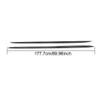 Mercedes Benz (W218) C218 CLS500 Sport CLS63 Sedan 2014-2018 Side Skirts Carbon Fiber