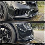 Mercedes Benz GLA Class X156 GLA45 AMG 2017-2020 Front Bumper Splitters Carbon Fiber