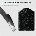 A5 Carbon Look Roof Lip for Audi A5 S5 RS5 F5 4-Door Sportback 2017-2024 | Rear Trunk Roof Spoiler ABS Carbon Fiber Look Racing Style Easy Mount Fits for Audi 4 Door Sportback Post-June 2017-2024