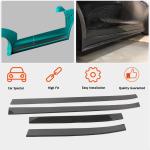 Tesla Model X Sport Utility 2016-2020 Door Trim Strips Carbon Fiber