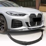 BMW 4 Series G26 420i 430i M Sport M440i 2021-2023 Front Bumper Lip Carbon Fiber