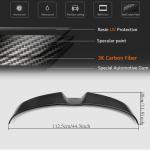 Mercedes Benz Smart Fortwo 2016-2019 Rear Roof Spoiler Carbon Fiber