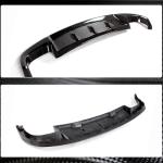 Volkswagen VW Golf 6 MK6 GTI 2010-2013 Rear Bumper Diffuser Carbon Fiber