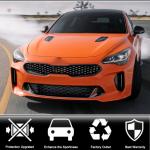 Kia Stinger Front Grille Frame Trim Dry Carbon Fiber/FRP 2018–2022