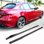Alfa Romeo Giulia 952 Carbon Fiber Side Skirt Extensions 2015-2020 Everyday Street Style