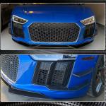 Audi R8 V10 Gen 2 4S 2016-2019 Front Bumper Fins Carbon Fiber