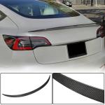 Tesla Model 3 Sedan 2016-2022 Rear Trunk Spoiler Carbon Fiber