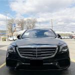 Mercedes Benz W222 S63 S65 AMG Front Bumper Decoration Vent Trims Carbon Fiber