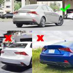 Lexus IS300 IS350 Base/F Sport 2017-2020 Rear Bumper Diffuser Carbon Fiber