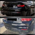 BMW 2 Series F22 F23 M Sport Rear Bumper Diffuser Carbon Fiber/FRP 2014–2020