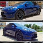 Tesla Model Y Wheel Arch Fender Flares Dry Carbon Fiber