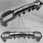 Mercedes Benz GLC Class X253 GLC250 GLC300 GLC43 GLC63 AMG 2016-2019 Rear Bumper Diffuser Carbon Fiber