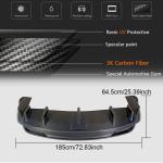Tesla Model X 2016-2020 Rear Bumper Diffuser Carbon Fiber