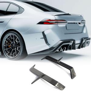 G90 M5 Full Carbon Fiber Rear Vent Cover Compatible with BMW G90 M5 2025-2026 Rear Bumper Side Vent Canard Covers Factory Outlet